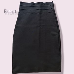 Spandex High Waist Pencil Skirt